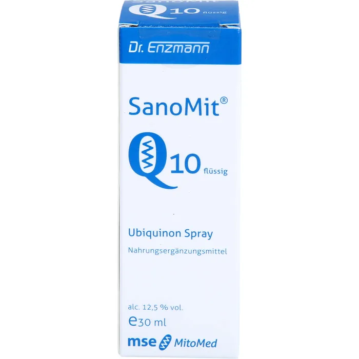Bild von Sanomit Q 10 Flüssig 30 ml Tropfen - Nahrungsergänzungsmittel