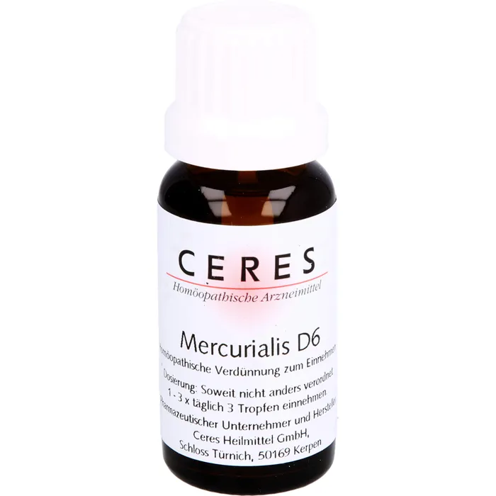 Bild von Ceres Mercurialis D 6 Dilution - Registriertes homöopathisches Arzneimittel