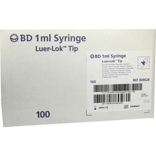 Bild von Bd Plastipak Spr.Luer Lok 3teilig - Applikationshilfe