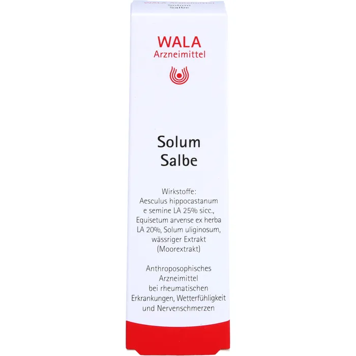 Bild von Wala Solum 30 g Salbe - Bei rheumatischen Erkrankungen und Nervenschmerzen