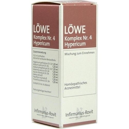 Bild von Löwe Komplex Nr. 4 Hypericum Tropfen - Registriertes homöopathisches Arzneimittel
