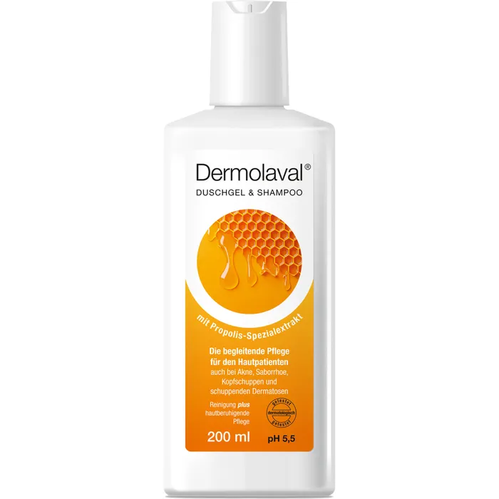 Bild von Dermolaval Duschgel und Shampoo für den Hautpatienten 200 ml
