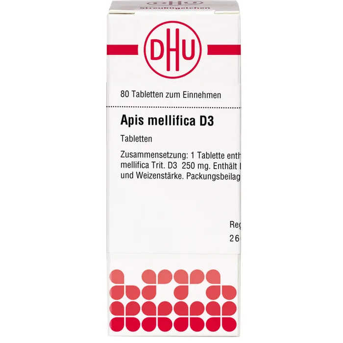 Bild von DHU Apis mellifica D3 80 Tabletten - Registriertes homöopathisches Arzneimittel