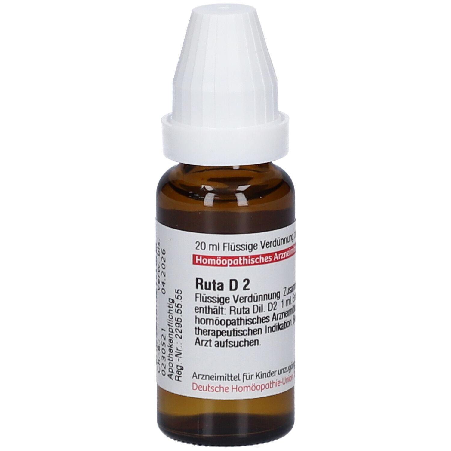 Bild von Ruta D 2 Dilution - Registriertes homöopathisches Arzneimittel