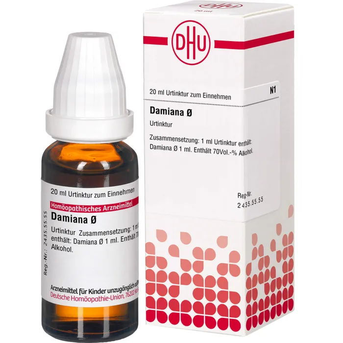 Bild von DHU Damiana Urtinktur 20 ml Dilution - Homöopathisches Arzneimittel