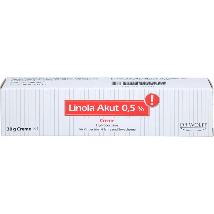 Bild von Linola akut 0,5% 30 g Creme - Bei Entzündungssymptomen der Haut