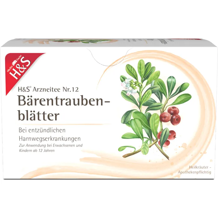 Bild von H&S Bärentraubentee Filterbeutel - Bei Blasenbeschwerden