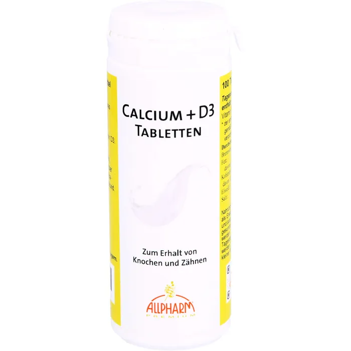 Bild von Calcium + D3 Tabletten - Zur Nahrungsergänzung