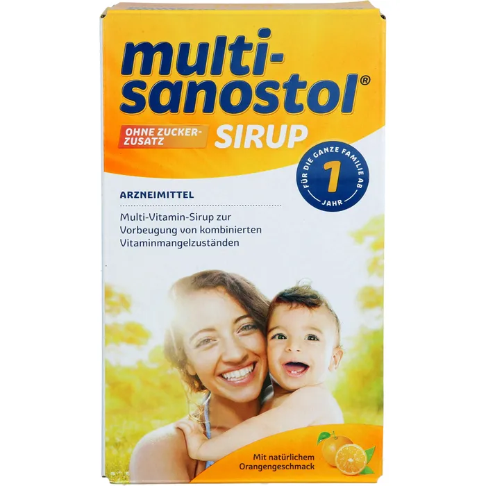 Bild von MULTI SANOSTOL Sirup ohne Zuckerzusatz 260 g