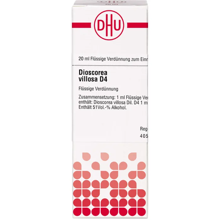 Bild von DHU Dioscorea villosa D4 Dilution 20 ml - Homöopathisches Arzneimittel