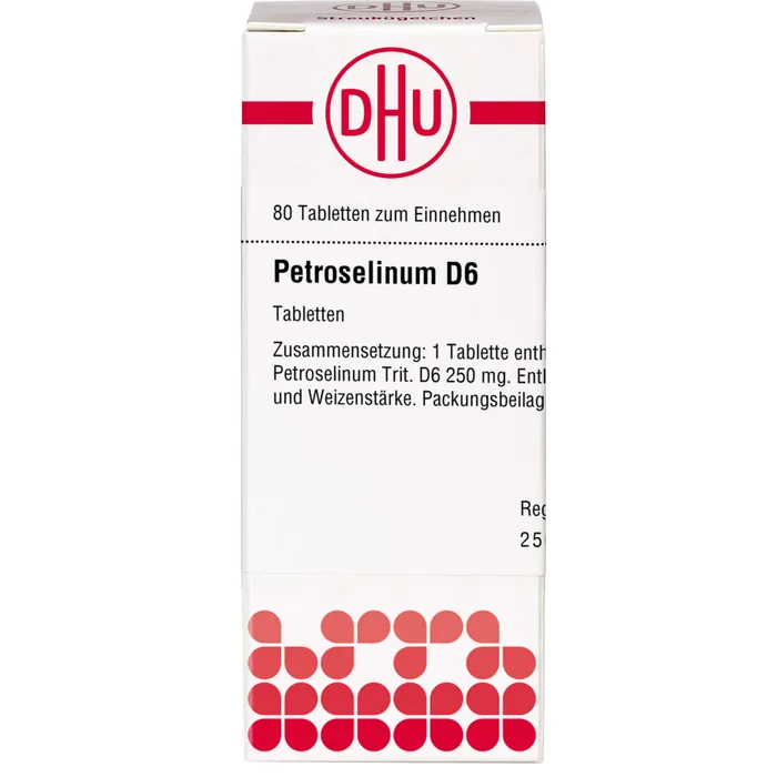 Bild von Petroselinum D 6 80 Tabletten - Registriertes homöopathisches Arzneimittel