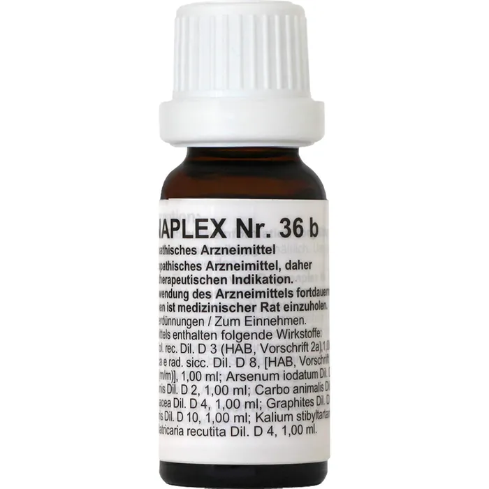 Bild von Regenaplex 36 B 15 ml Tropfen - Registriertes homöopathisches Arzneimittel