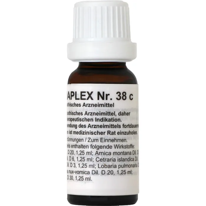 Bild von Regenaplex 38 C Tropfen - Registriertes homöopathisches Arzneimittel