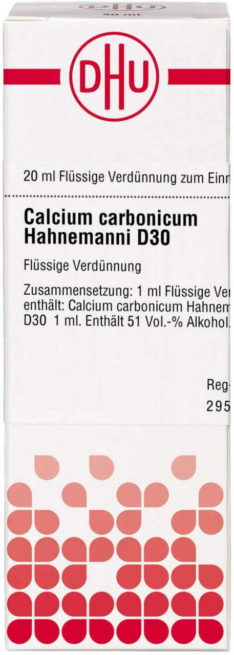 Bild von DHU Calcium carbonicum hahnemanni D30 Dilution - Registriertes homöopathisches Arzneimittel