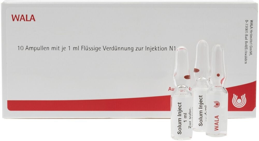 Bild von Wala Pancreas Gl D6 10 x 1 ml Ampullen - Registriertes homöopathisches Arzneimittel