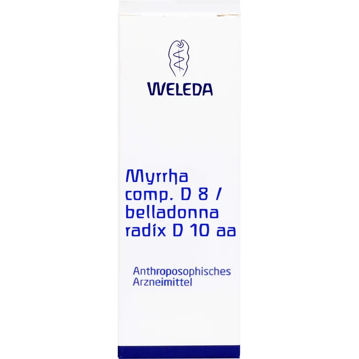 Bild von Weleda Myrrha comp. D8 Belladonna Radix D10 aa 50 ml Dilution - Registriertes homöopathisches Arzneimittel