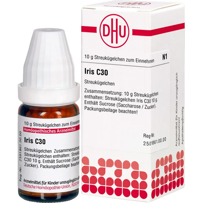Bild von DHU Iris C30 Globuli - Registriertes homöopathisches Arzneimittel