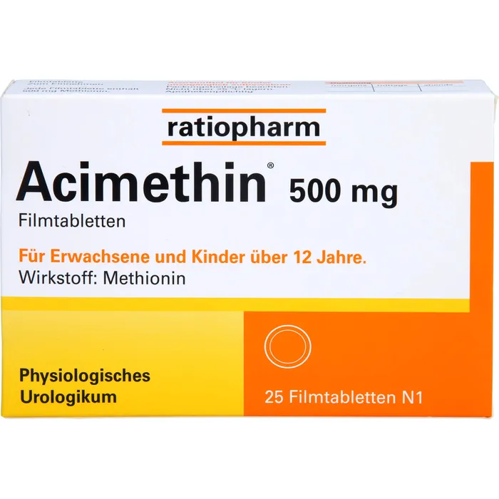 Bild von Acimethin 25 Filmtabletten - Zur Harnansäuerung