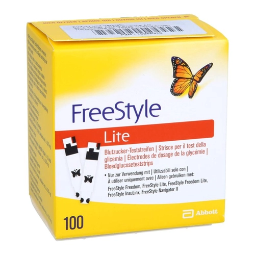 Bild von FreeStyle Lite Teststreifen ohne Codieren – Genauigkeit in der Blutzuckermessung