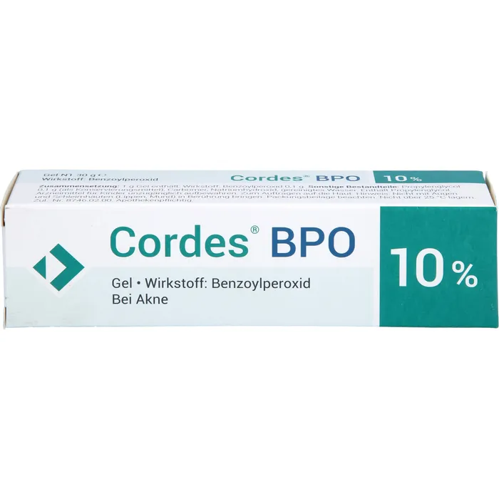 Bild von Cordes Bpo 10% Gel 30 G - Bei unreiner Haut