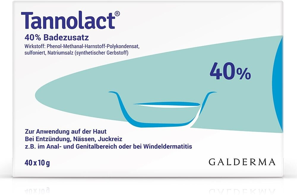Bild von Tannolact Badezusatz 40 X 10 G - Bei juckenden Hauterkrankungen