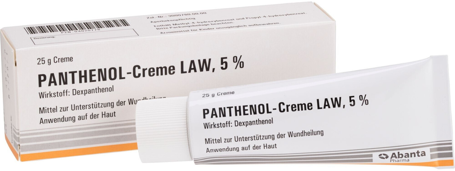 Bild von Abanta Pharma GmbH Gesichtspflege PANTHENOL-CREME LAW