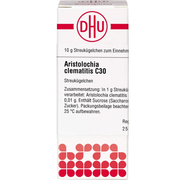 Bild von DHU Aristolochia clematitis C30 Globuli - Registriertes homöopathisches Arzneimittel
