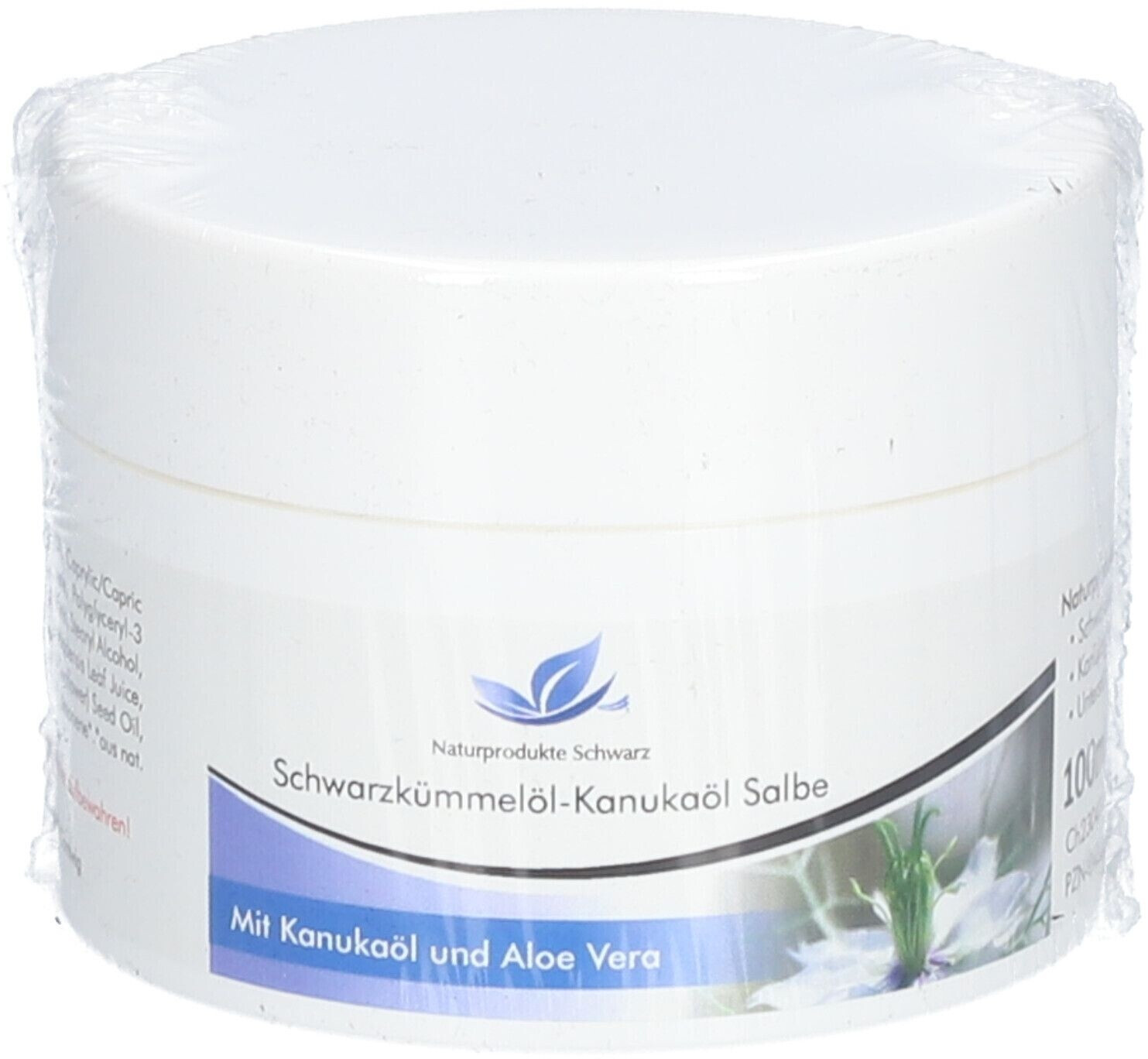 Bild von Naturprodukte Schwarz Schwarzkümmelöl - Kanukaöl Salbe (100ml)