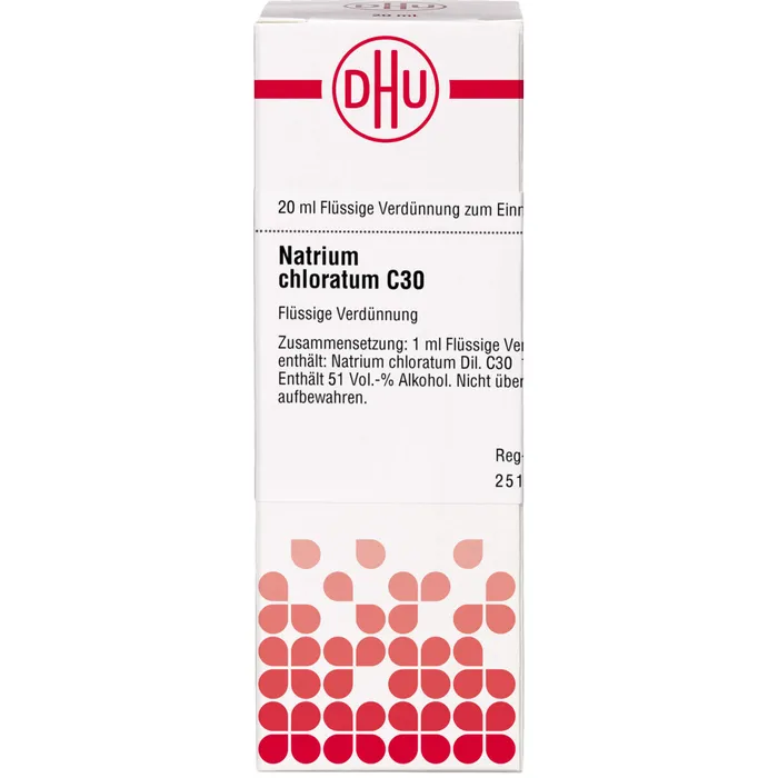 Bild von Natrium Chloratum C 30 Dilution - Registriertes homöopathisches Arzneimittel