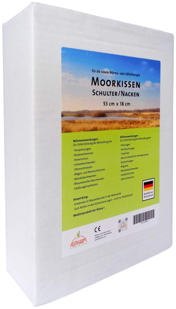 Bild von Moorkissen Schulter Nacken 18 X 53 cm Altteich 1 Stück - Zur Wärme und Kälte Anwendung