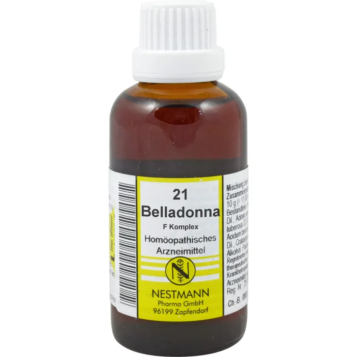 Bild von DHU Belladonna F Komplex Nr. 21 50 ml Dilution - Registriertes homöopathisches Arzneimittel