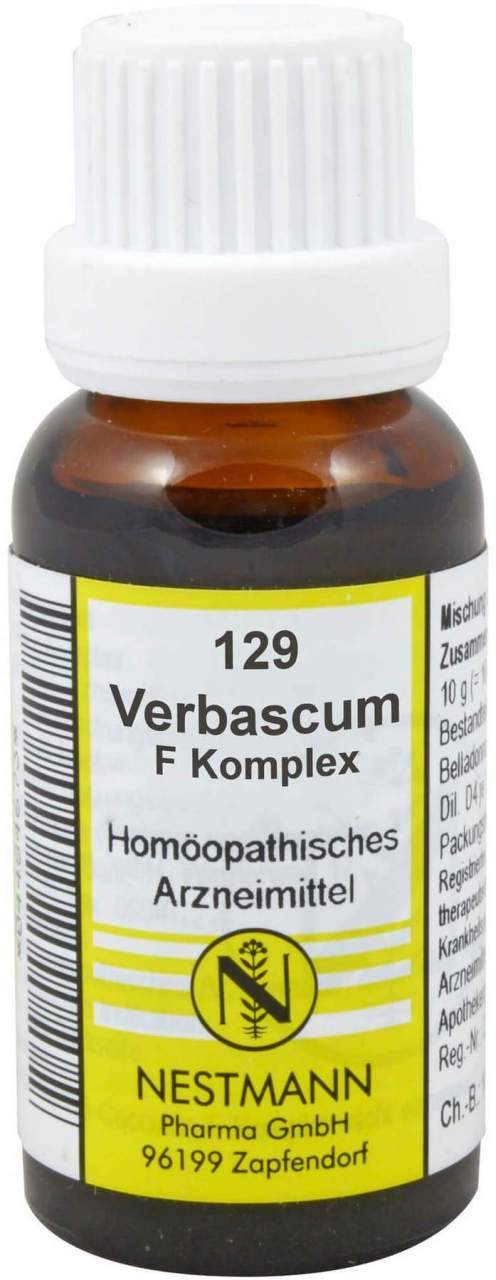 Bild von Verbascum F Komplex Nr.129 Dilution - Homöopathisches Arzneimittel