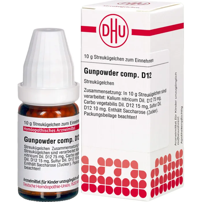 Bild von DHU Gunpowder comp. D12 Globuli - Registriertes homöopathisches Arzneimittel