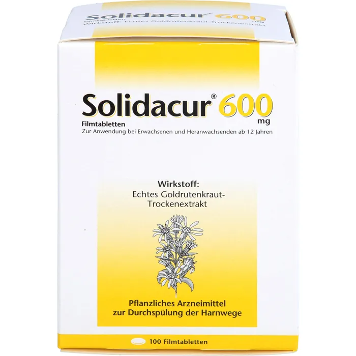 Bild von Solidacur 600 mg 100 Filmtabletten - Bei Blasenbeschwerden