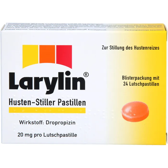 Bild von Larylin Husten Stiller 24 Pastillen - Bei Husten