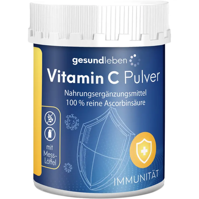 Bild von Gesund Leben Vitamin C Pulver - Nahrungsergänzungsmittel