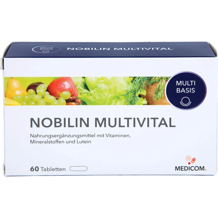 Bild von Nobilin Multi Vital Tabletten 60 Tabletten - Zur Nahrungsergänzung