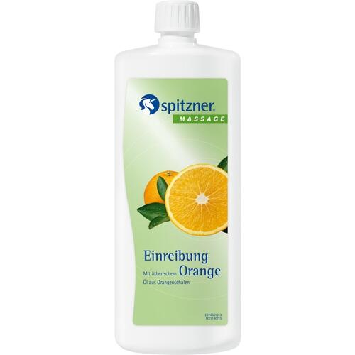 Bild von SPITZNER Massage Einreibung Orange 1000 ml