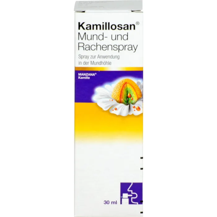 Bild von Kamillosan Mund- und Rachenspray 30 ml - Bei Mund-und Rachenentzündung
