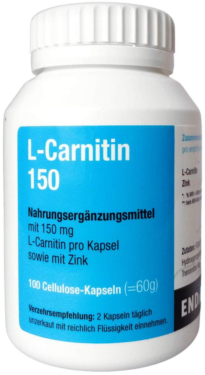 Bild von L-Carnitin 150 100 Kapseln - Nahrungsergänzungsmittel