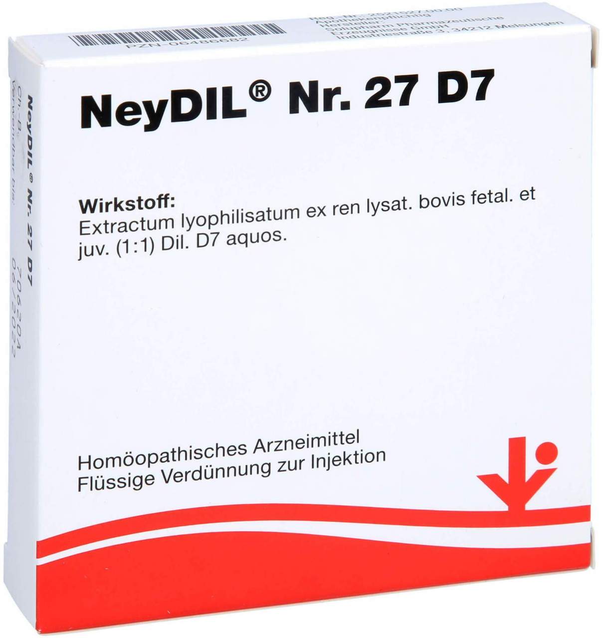 Bild von Neydil Nr.27 D 7 Ampullen 5 X 2 ml - Homöopathisches Arzneimittel