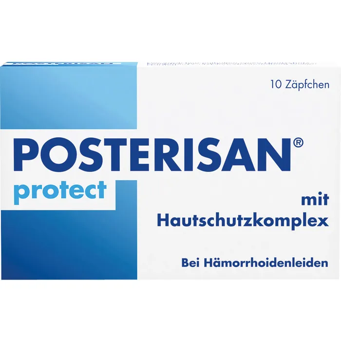 Bild von Posterisan protect 10 Zäpfchen - Bei Hämorrhoidenbeschwerden