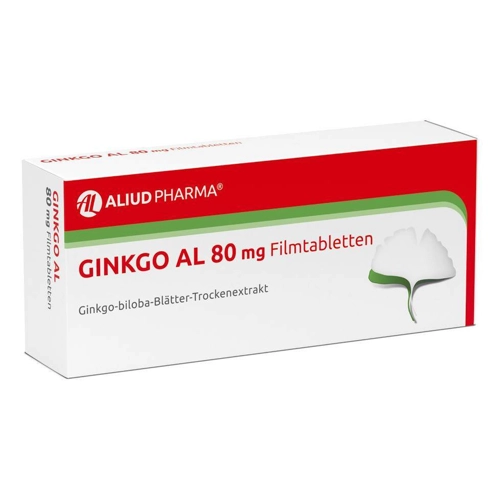 Bild von Ginkgo AL 80 mg Filmtabletten - Unterstützung für das Gedächtnis