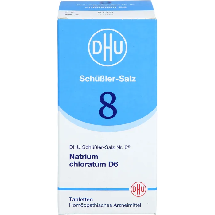 Bild von DHU Schüßler-Salz Nr. 8 Natrium chloratum D6 420 Tabletten - Schüßler Salze