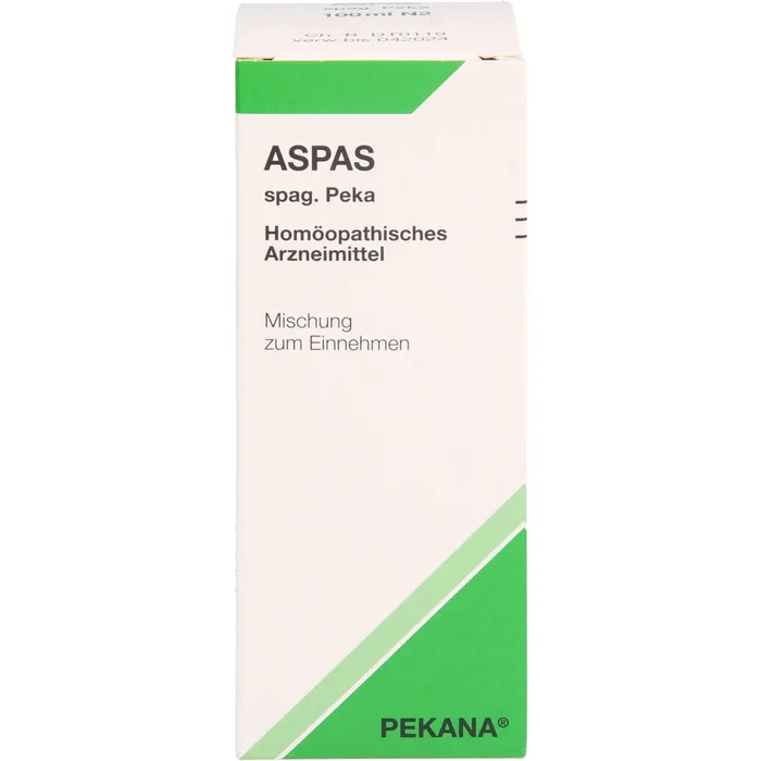 Bild von Aspas Spag. Peka 100 ml Tropfen - Homöopathisches Arzneimittel