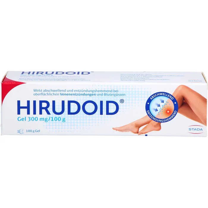 Bild von Hirudoid Gel 300 mg Pro 100g - Bei Venenentzündungen und Blutergüssen