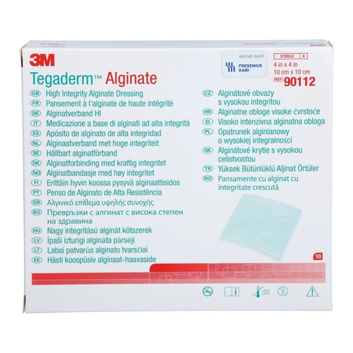 Bild von TEGADERM Alginate FK Kompressen 10x10 cm von Fresenius Kabi Deutschland GmbH