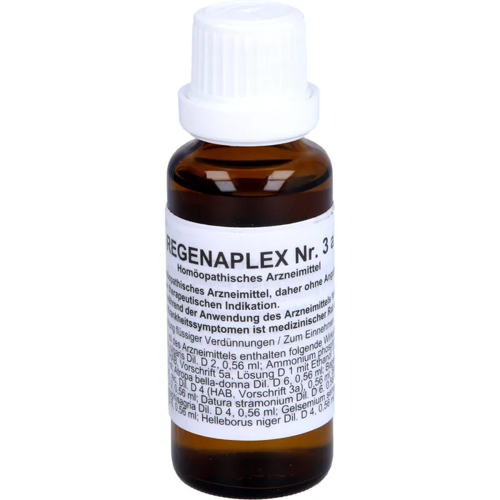 Bild von Regenaplex 3 A Tropfen - Registriertes homöopathisches Arzneimittel