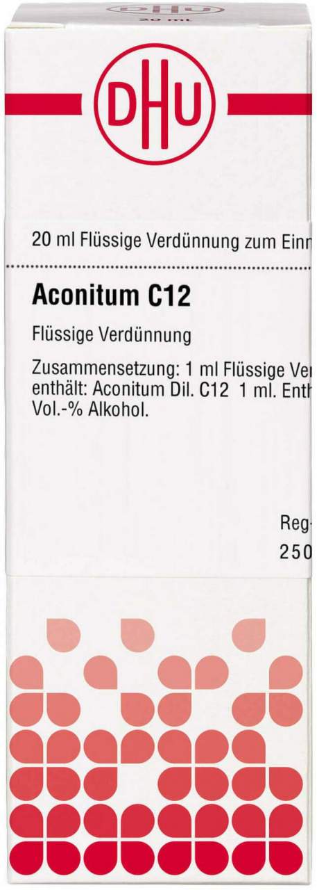 Bild von DHU Aconitum C12 Dilution 20 ml - Homöopathisches Arzneimittel