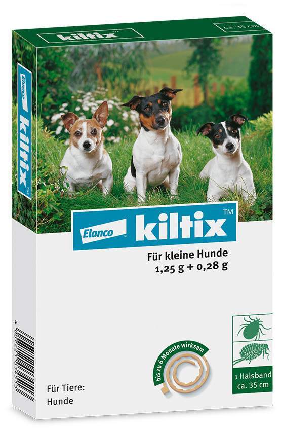 Bild von Kiltix für kleine Hunde 1 Halsband - Gegen Flöhe und Zecken bei Hunden